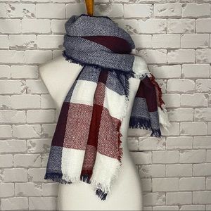 Charlotte Daniel Plaid Scarf